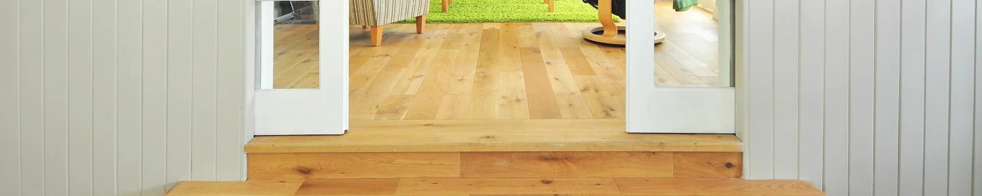 Hardwood flooring in a Tallahassee, FL home.